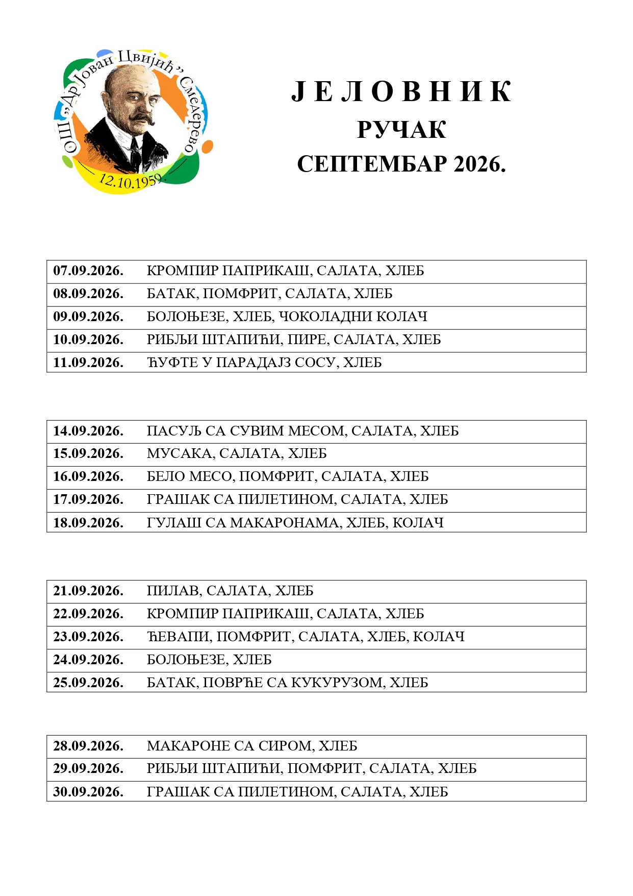 Jelovnik 2026 2027 1 rucak 09